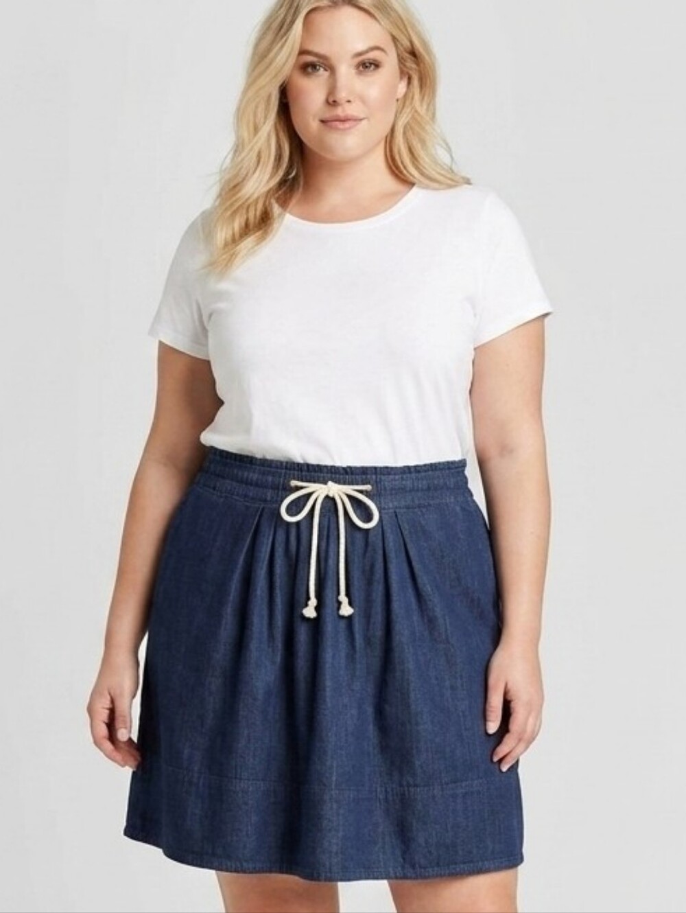 Denim Mini Skirt XXL Merona 2X